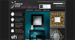 Desktop Screenshot of mirror-shop.co.uk